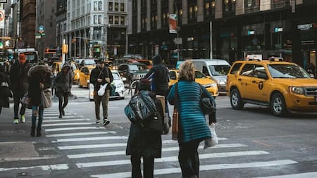 Calles de Nueva York. Foto: Reuters