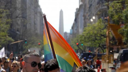 Marcha del orgullo en Buenos Aires