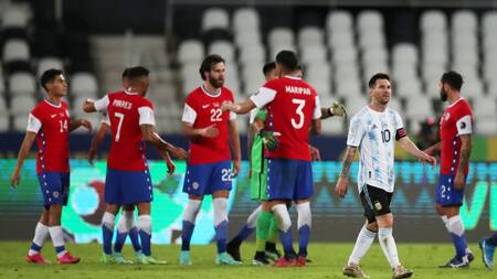 Selección Chile. Foto: Reuters