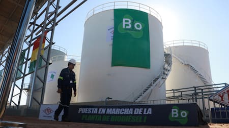 Bolivia inauguró su primera planta de fabricación de biodiésel para reducir la importación de combustible