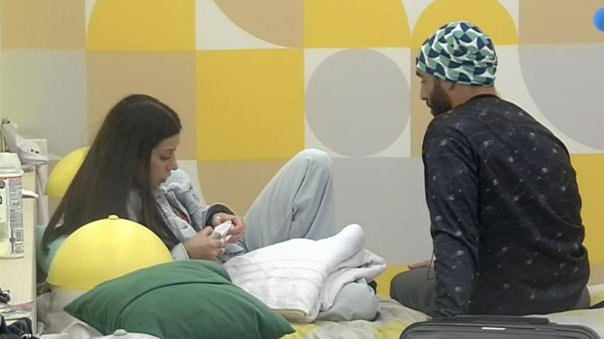 Juliana y Maxi en crisis. Foto: Telefe.