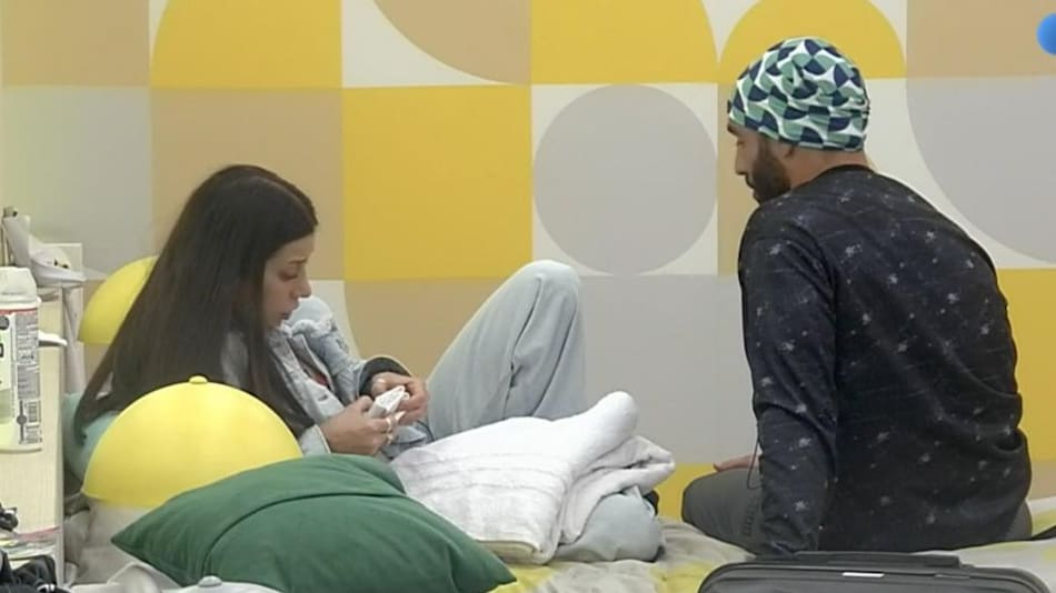 Juliana y Maxi en crisis. Foto: Telefe.