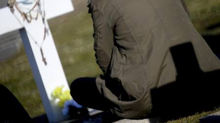 Malvinas - cementerio Darwin