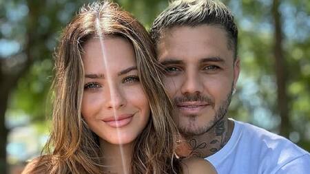 Mauro Icardi y Eugenia China Suárez. Foto: Instagram @mauroicardi