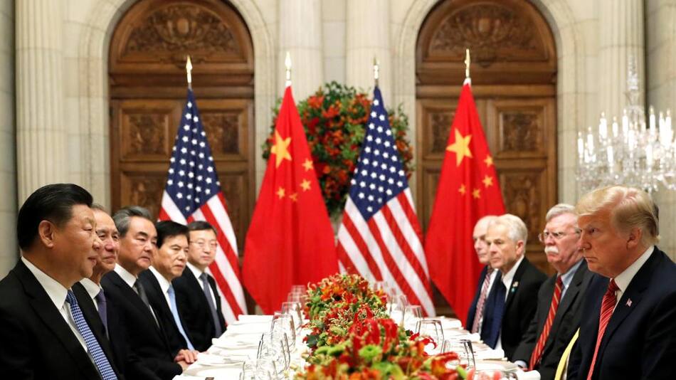 Reunión entre Donald Trump y Xi Jinping (Reuters)