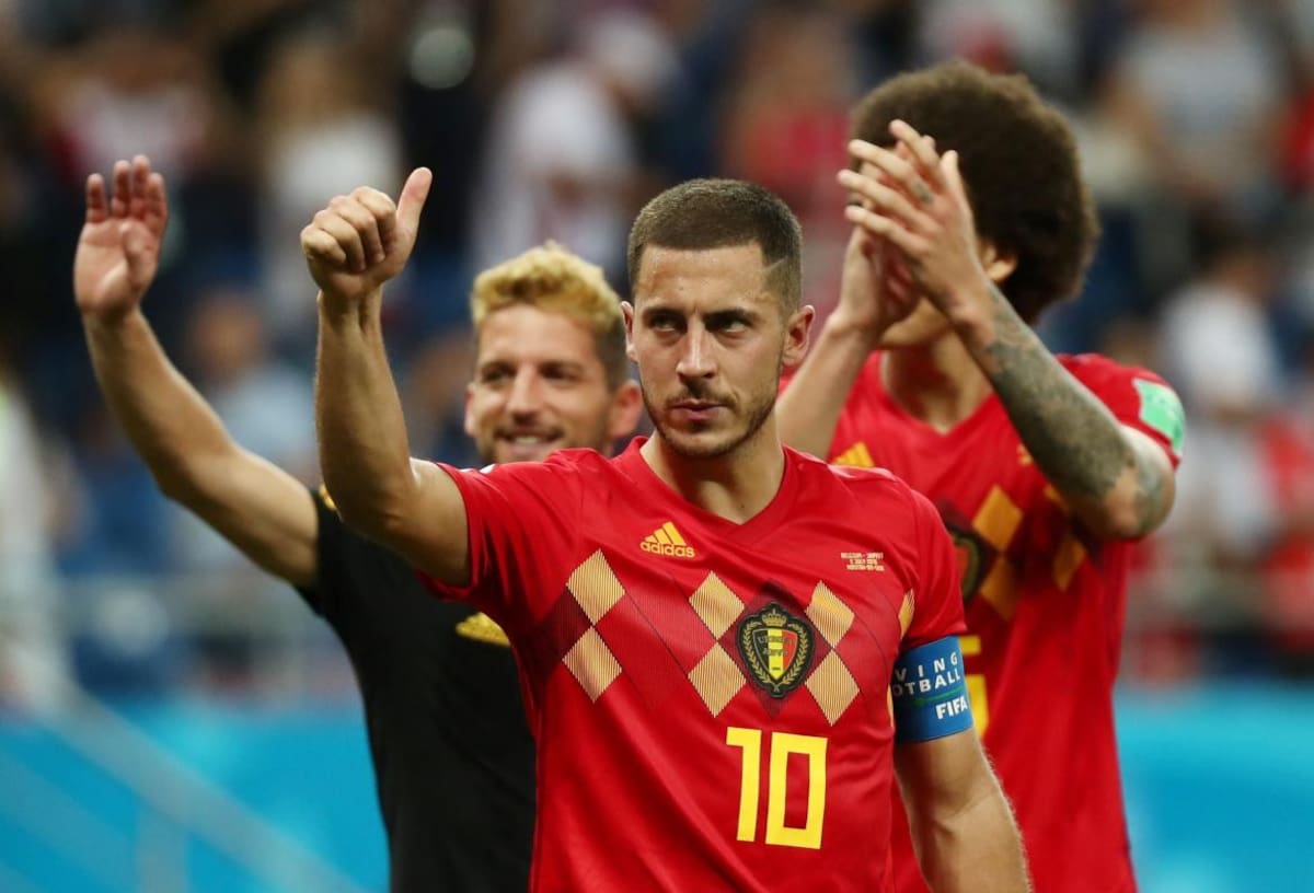 Eden Hazard, Mundial Rusia 2018: Japón vs. Bélgica - Reuters