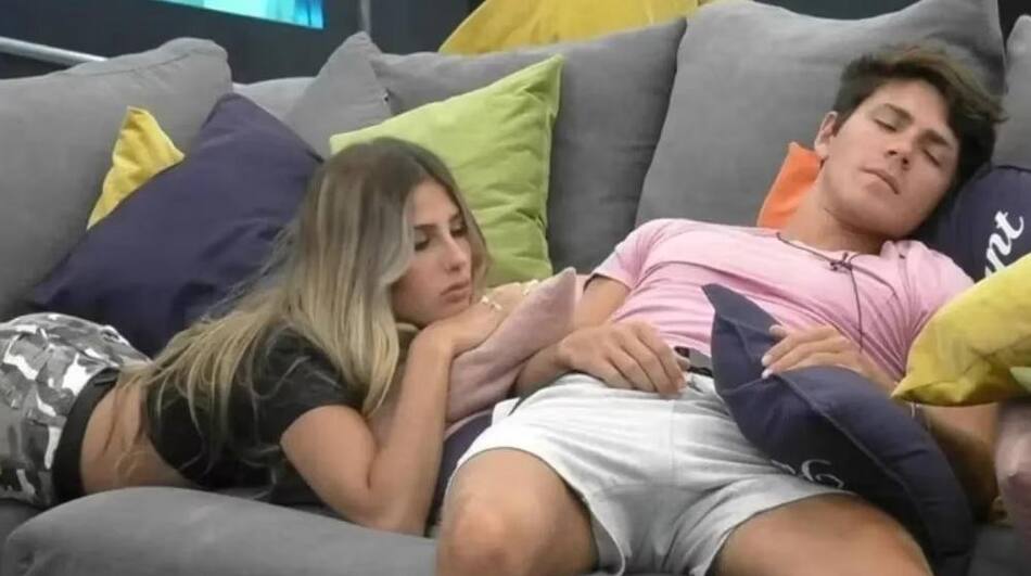 Julieta y Marcos de Gran Hermano. Foto: Telefe.