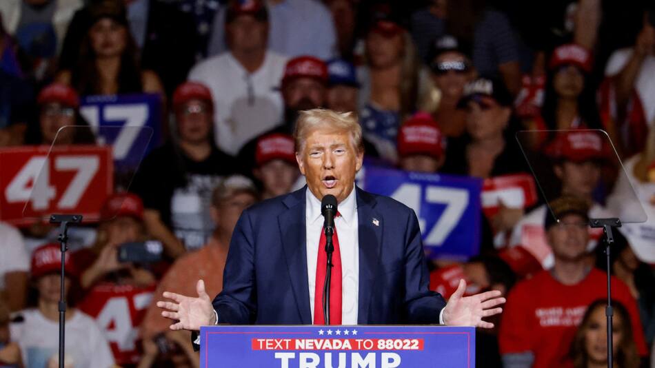 Donald Trump, elecciones en EEUU. Foto: Reuters