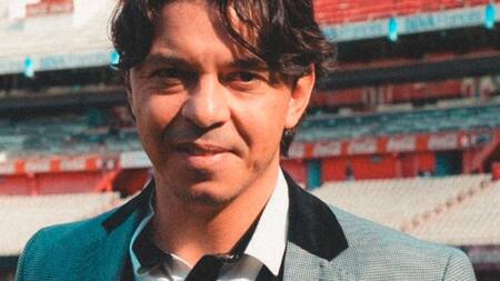 Marcelo Gallardo, director técnico. Foto: River