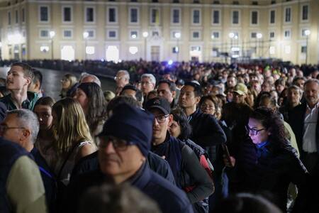 Último adiós al Papa Francisco en el Vaticano. Foto: REUTERS.