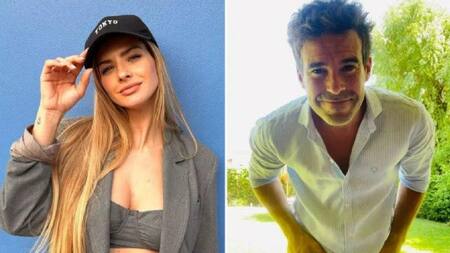 China Suárez, Nicolás Cabré. Foto NA.