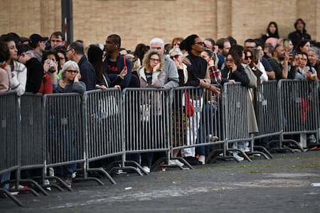 Fuerte operativo antes del funeral del papa. Foto: Reuters/Dylan Martinez