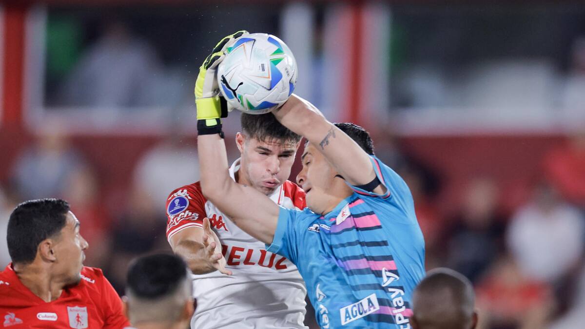 Copa Sudamericana, Huracan vs. América de Cali. Foto: EFE.