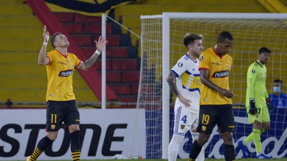 Boca Juniors vs. Barcelona de Ecuador, Copa Libertadores, Reuters.