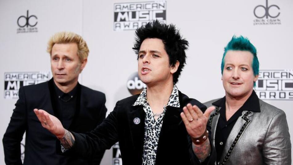 Green Day, banda. Foto: Reuters.