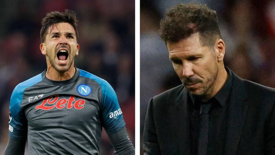 Gio y Diego Simeone. Foto: Reuters.