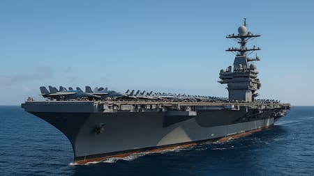 EEUU retira su portaaviones más grande del Medio Oriente tras incendio de 30 horas: qué pasó y qué viene ahora