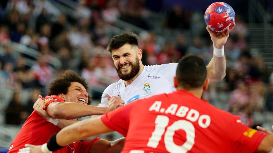 Mundial de Handball 2025, Argentina vs. Egipto. Foto: REUTERS