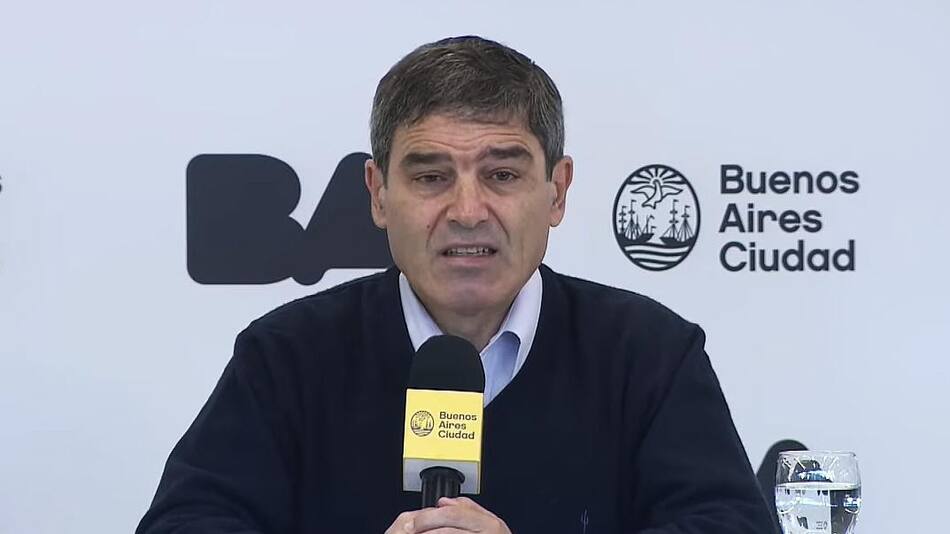 Fernán Quirós, ministro de Salud de Ciudad de Buenos Aires