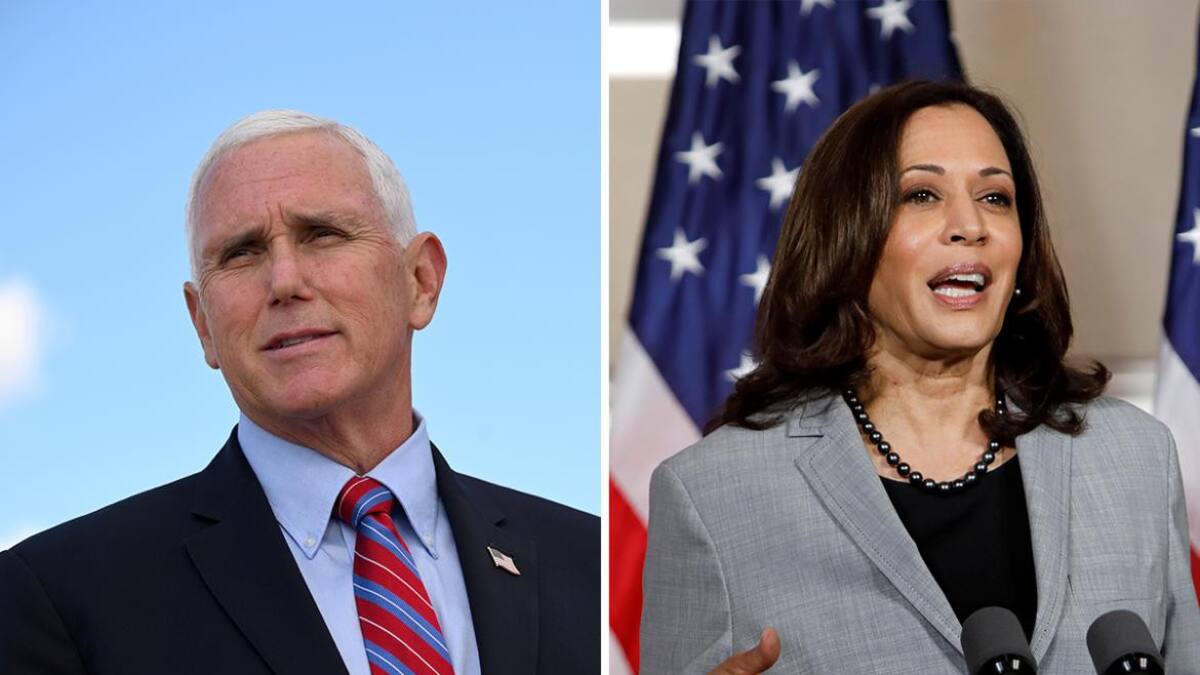 Mike Pence y Kamala Harris, debate presidencial, Estados Unidos, elecciones, Reuters