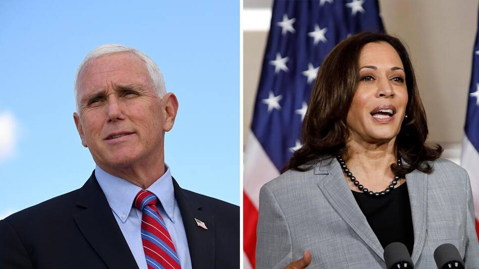 Mike Pence y Kamala Harris, debate presidencial, Estados Unidos, elecciones, Reuters