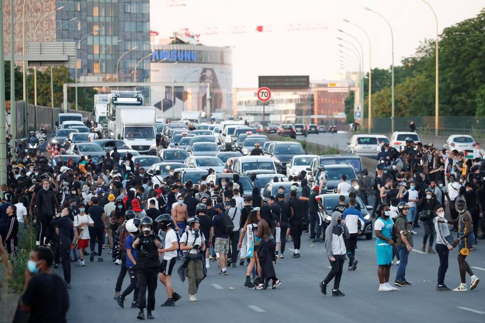 Protestas por racismo en Francia, REUTERS