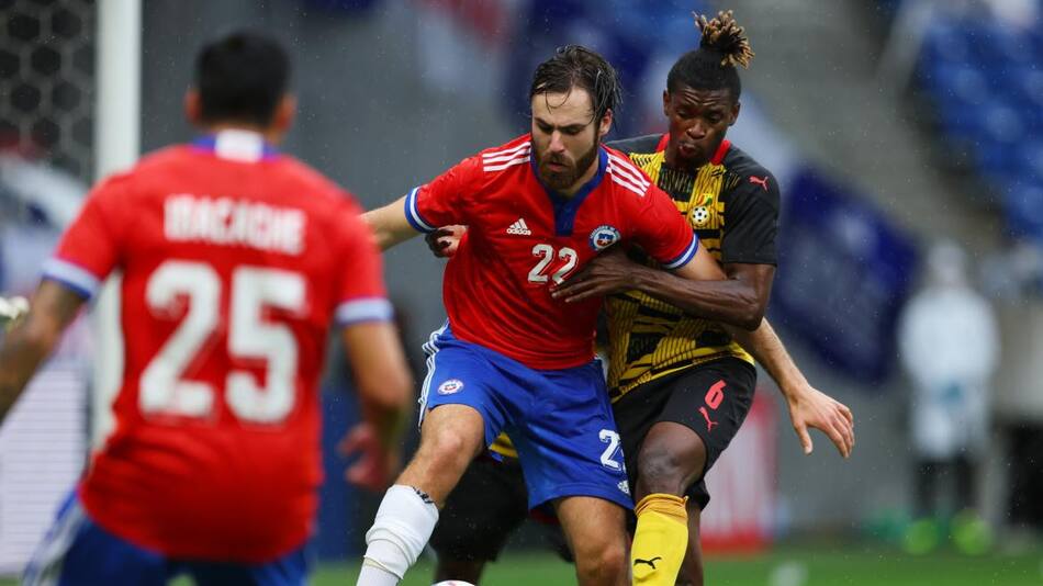 Chile vs Ghana, amistoso. Foto: Reuters.