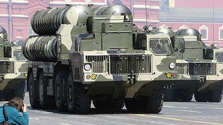 Sistema S-300 "Favorit" de misiles antiaéreo.