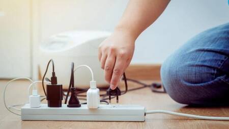 Consumo energía - Caída