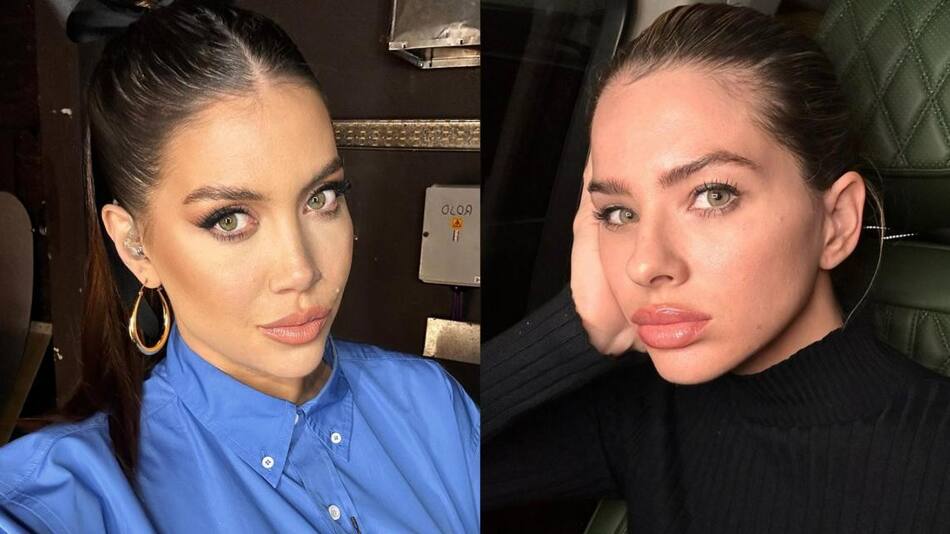 Wanda Nara y la China Suárez. Fotos: Instagram/wanda_nara - sangrejaponesa