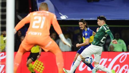 Edinson Cavani, Boca. Foto: Télam