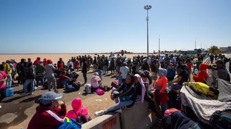 Boric vuelve a advertir por la inmigración venezolana en Chile. Foto: EFE