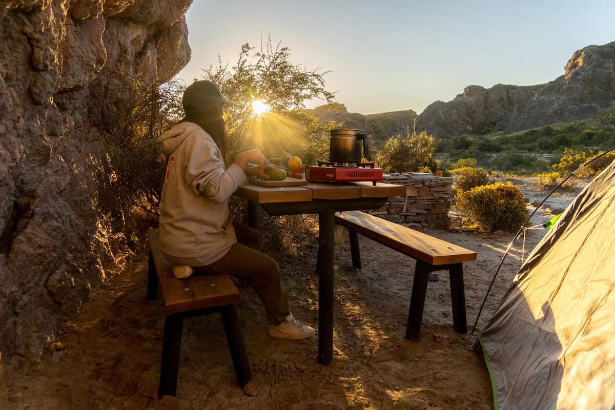 Campings Patagonia Azul. Fuente: Rewilding Argentina / Maike Friedrich