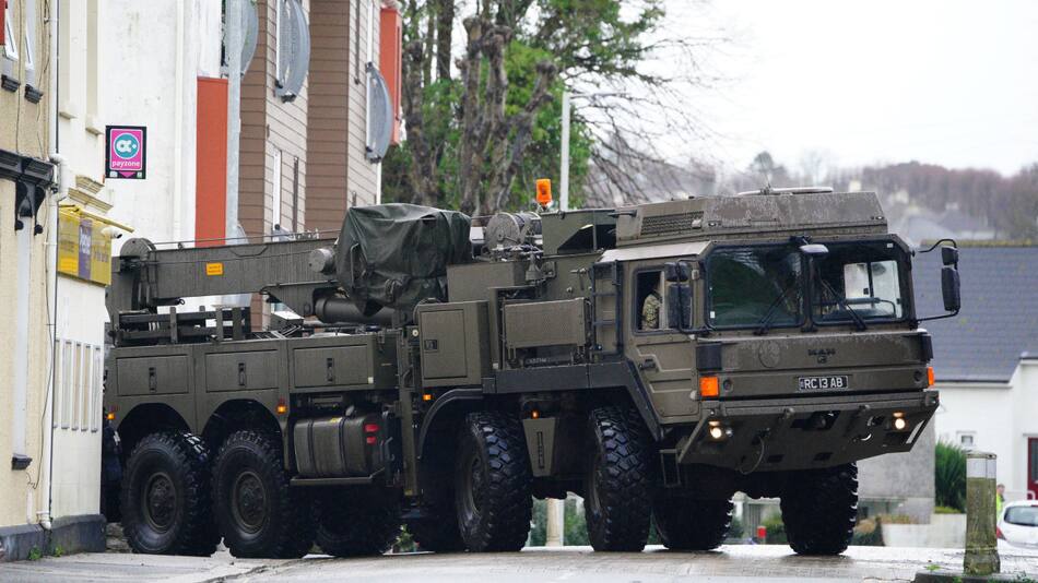 En Plymouth evacuaron a más de 3000 personas. Foto: Reuters