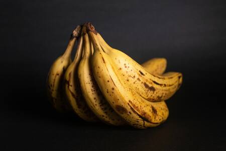 Bananas; frutas; alimentos. Foto: Unsplash.