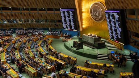 La resolución que pide retirada de Rusia cosecha 141 votos en Asamblea de ONU