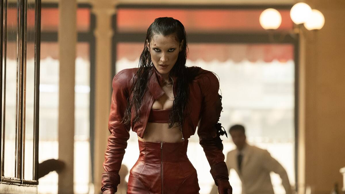 Bella Hadid en Belleza perfecta.