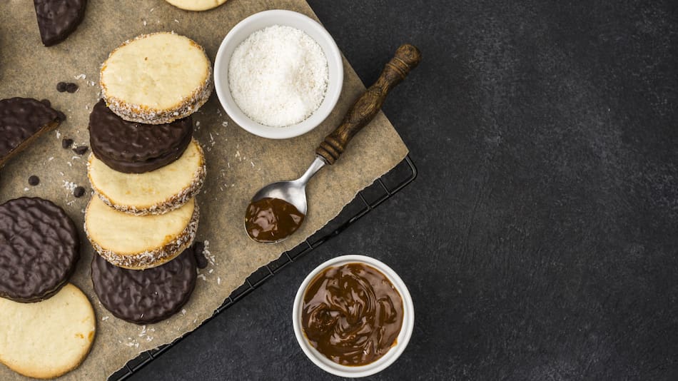 Alfajor, golosina. Foto: Freepik