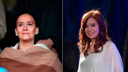 Gabriela Michetti y Cristina Kirchner
