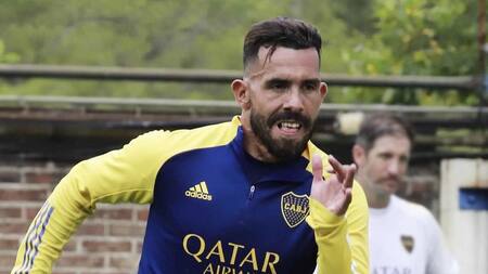 Carlos Tévez, Boca Juniors, fútbol, entrenamiento, NA