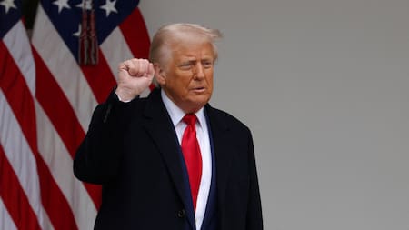 Donald Trump, presidente de Estados Unidos. Foto: Reuters/Carlos Barria