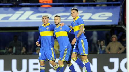 Boca logró un empate en el final ante Lanús. Foto: Télam.