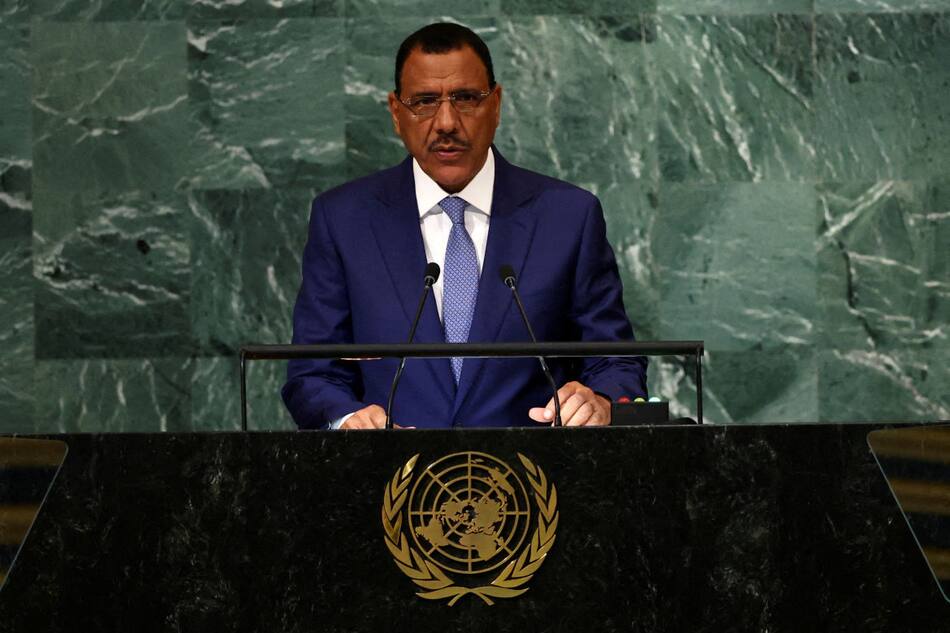 Mohamed Bazoum, presidente derrocado de Níger. Foto: Reuters.