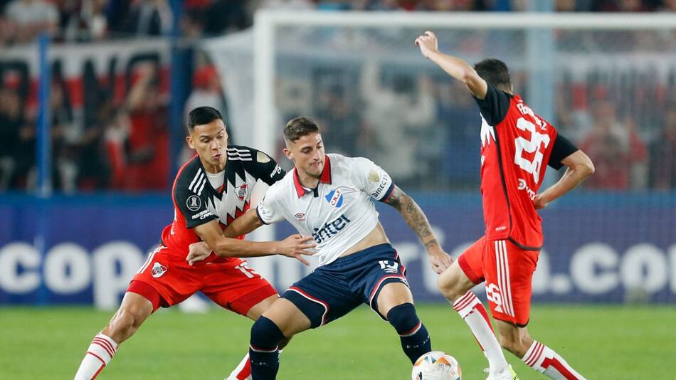 River Plate; Nacional de Uruguay; Copa Libertadores. Foto: NA.