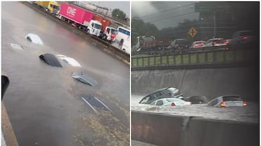 Fuerte temporal en Buenos Aires: los videos más impactantes del diluvio, con el Unicenter inundado y autos arrastrados por el agua