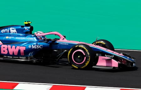 Franco Colapinto en el Gran Premio de Japón.