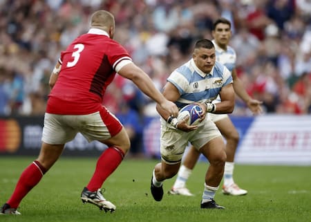 Mundial de Rugby Francia 2023, Los Pumas vs. Gales. Foto: REUTERS.
