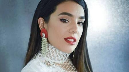 Ángela Leiva reveló intimidades en el programa de Jey Mammon