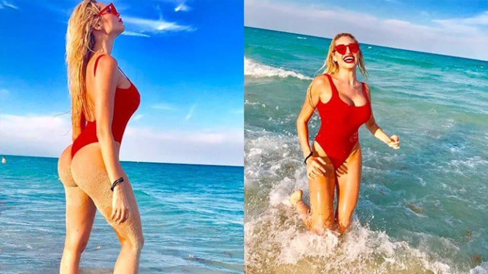 Vicky Xipolitakis en Miami