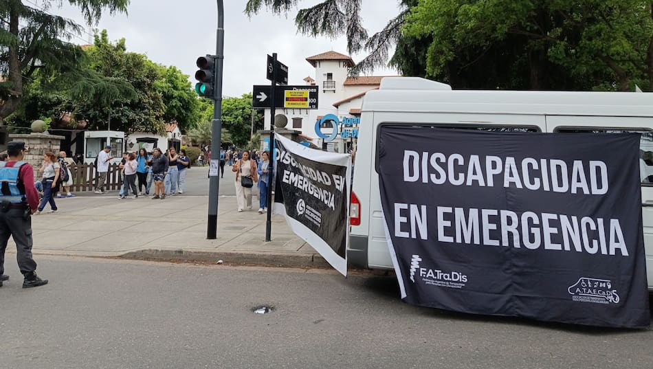 protesta en discapacidad